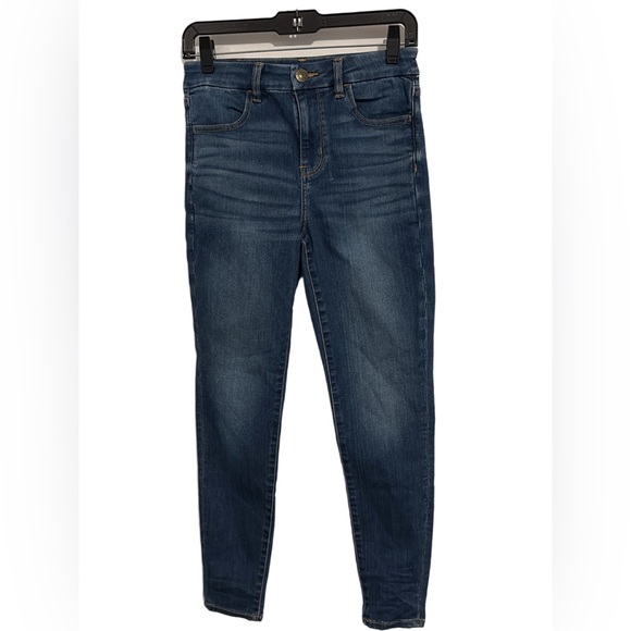American Eagle Curvy Hi -Rise Jeggings 4 Short - Picture 3 of 11